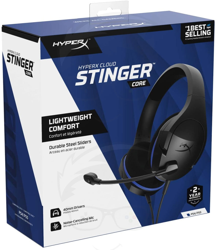 HyperX Cloud Stinger Core - Gaming Headset for PlayStation 4 and PlayStation 5 HyperX Cloud Stinger Core - Gaming Headset for PlayStation 4 and PlayStation 5